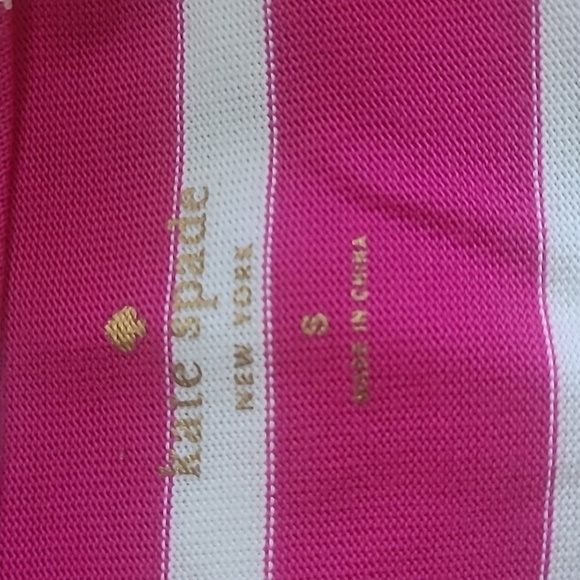 Kate Spade pink stripe mini dress size S - Picture 9 of 10